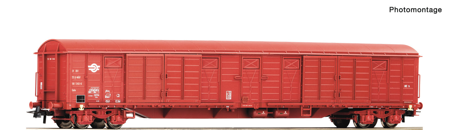 Roco HO 6600129 Covered goods wagon  MAV   era V DC  2026 New Item