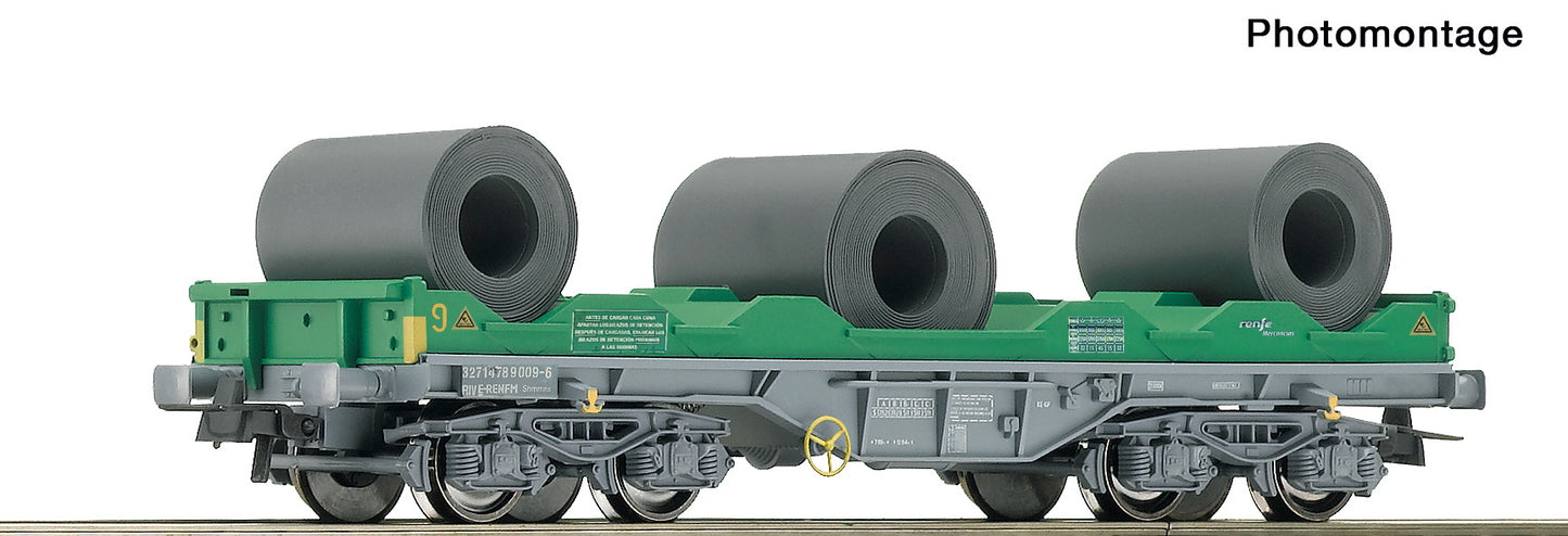 Roco HO 6600139 Coil transport wagon  RENFE   era V DC  2026 New Item