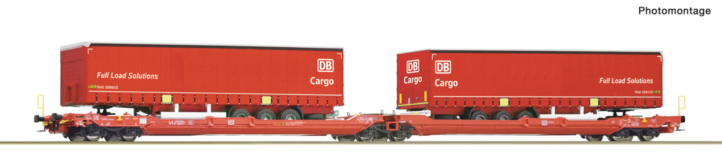Roco HO 6600168 Articulated double-pocket wagon T3000e  DB AG   era VI DC  2026 New Item