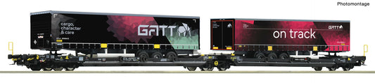 Roco HO 6600170 Articulated double-pocket wagon T3000e TX Logistik era VI DC 2025 New Item