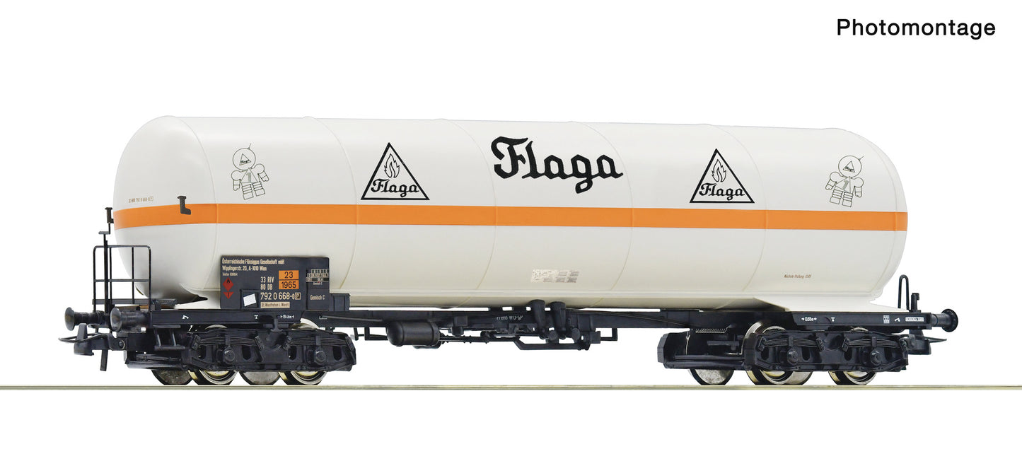 Roco HO 6600176 Pressurised gas tank wagon  DB   era IV DC  2026 New Item