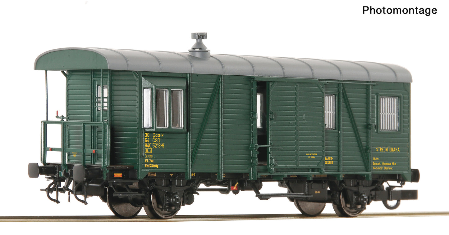 Roco HO 6600238 Guard's van for goods trains CSD   era IV DC  2026 New Item