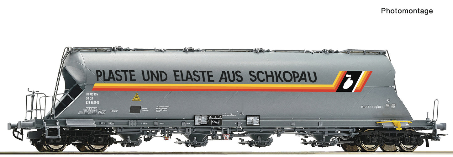 Roco HO 6600254 Dust silo wagon  DR   era IV DC  2026 New Item