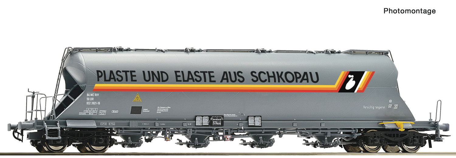 Roco HO 6600254 Dust silo wagon  DR   era IV DC  2026 New Item