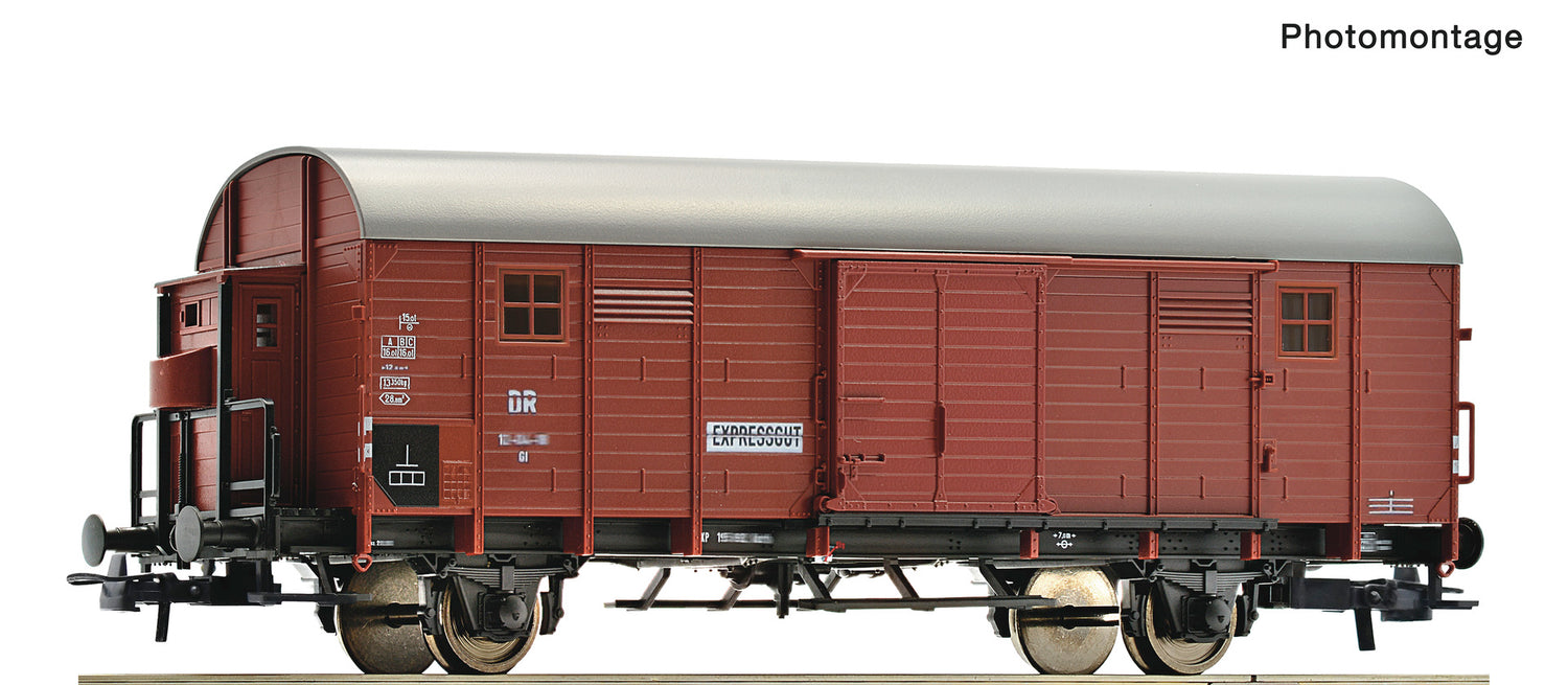Roco HO 6600262 Express goods wagon  DR   era III DC  2026 New Item
