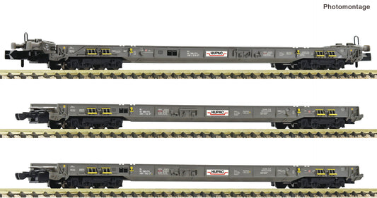 Fleischmann N 6660093 3 piece set: Rollende Autobahn Hupac era 56 DC 2025 New Item