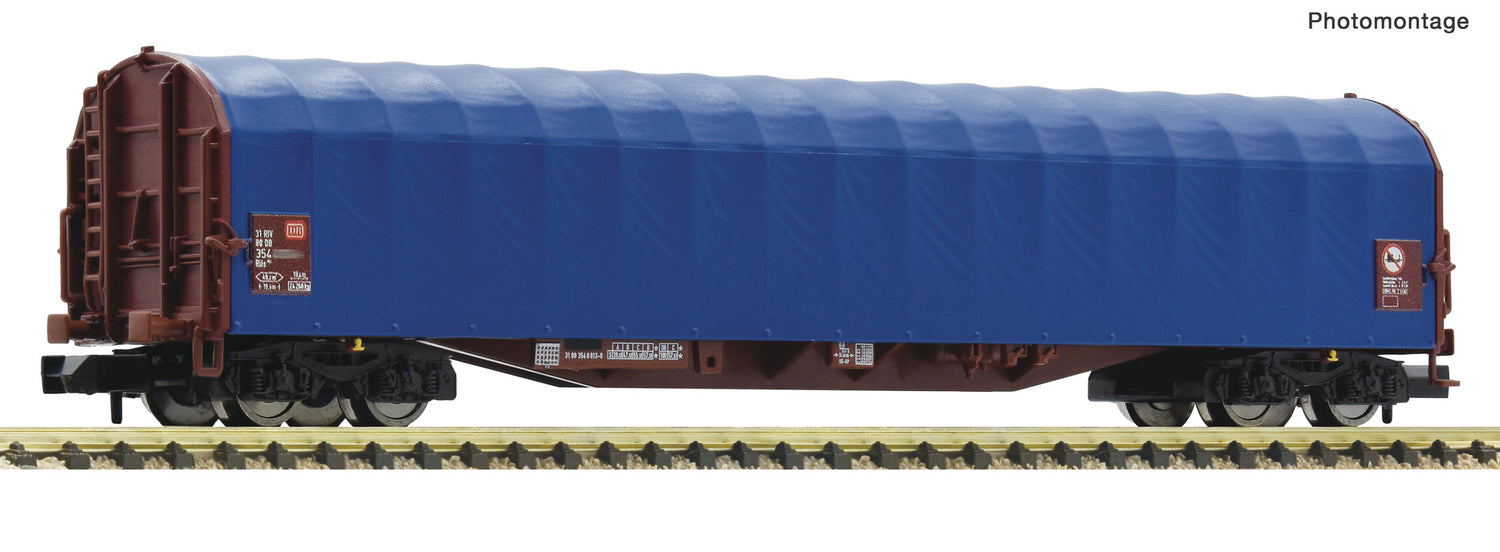 Fleischmann N 6660113 Slide tarpaulin wagon  DB   era IV DC 2025 New Item