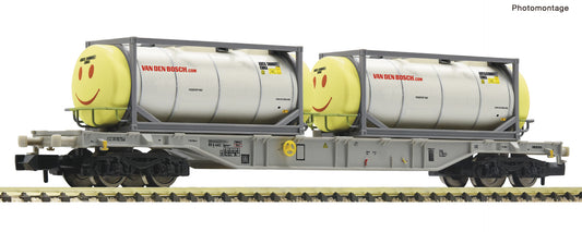 Fleischmann N 6660126 Container carrier wagon AAE era VI DC 2025 New Item