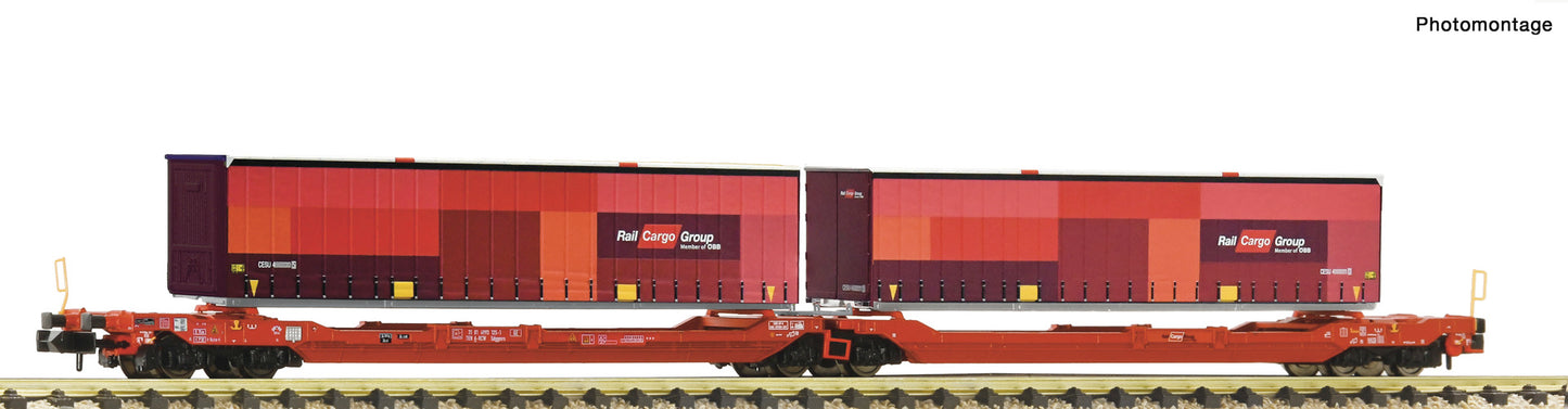 Fleischmann N 6660133 Articulated double-pocket T3000e  ÖBB/RCW   era VI DC  Fall 2025 New Item