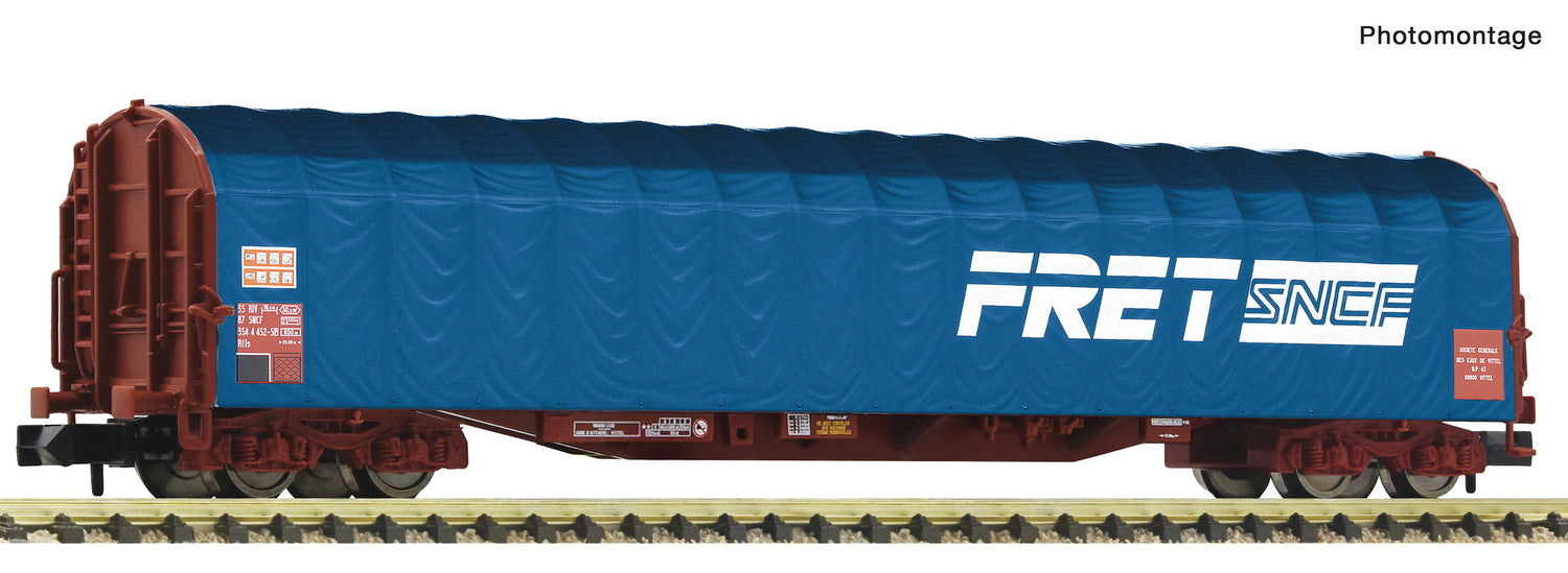 Fleischmann N 6660144 Slide tarpaulin wagon  SNCF   era V DC  2026 New Item