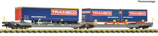 Fleischmann N 6660151 Articulated double-pocket wagon T3000e HUPAC era VI DC 2026 New Item