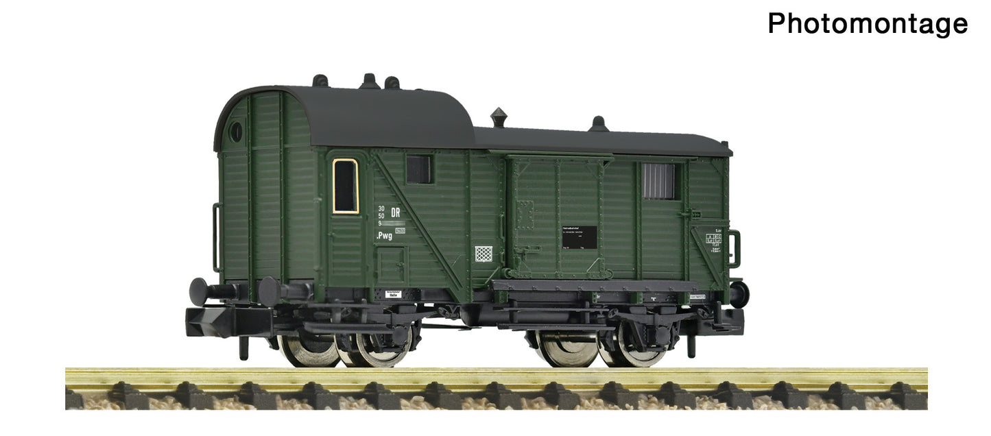 Fleischmann N 6660166 Guard's van for goods trains  DR   era IV DC  2026 New Item