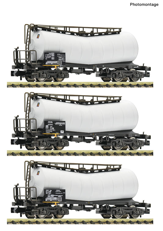 Fleischmann N 6660170 3 piece set: Slurry wagons era VI DC 2026 New Item