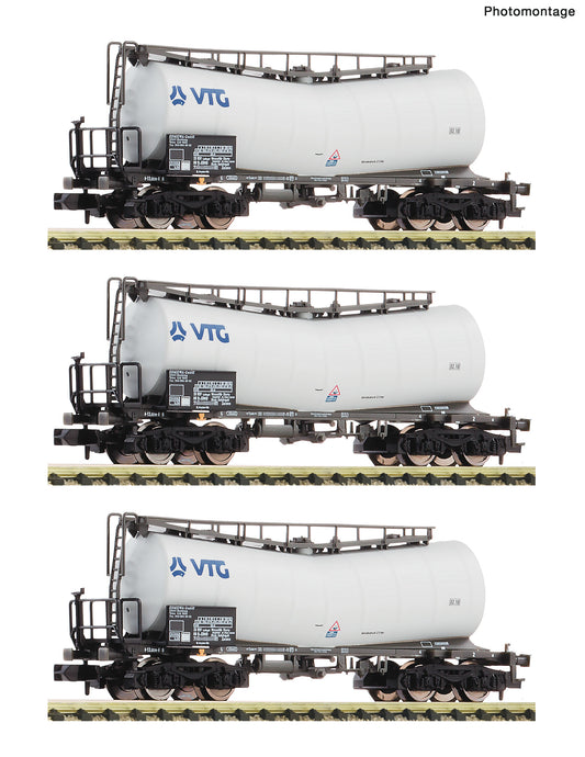 Fleischmann N 6660171 3 piece set: Slurry wagons  VTG   era VI DC  2026 New Item