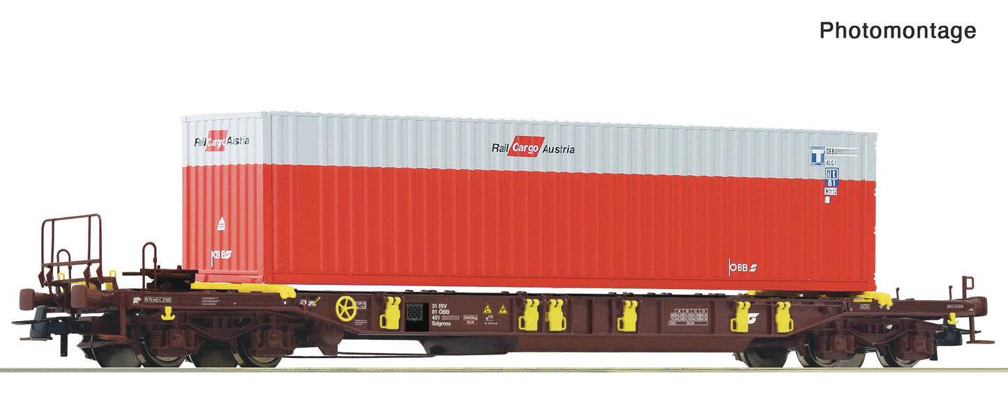 Roco HO 67598 Pocket wagon T3  ÖBB   era V DC 2025 New Item