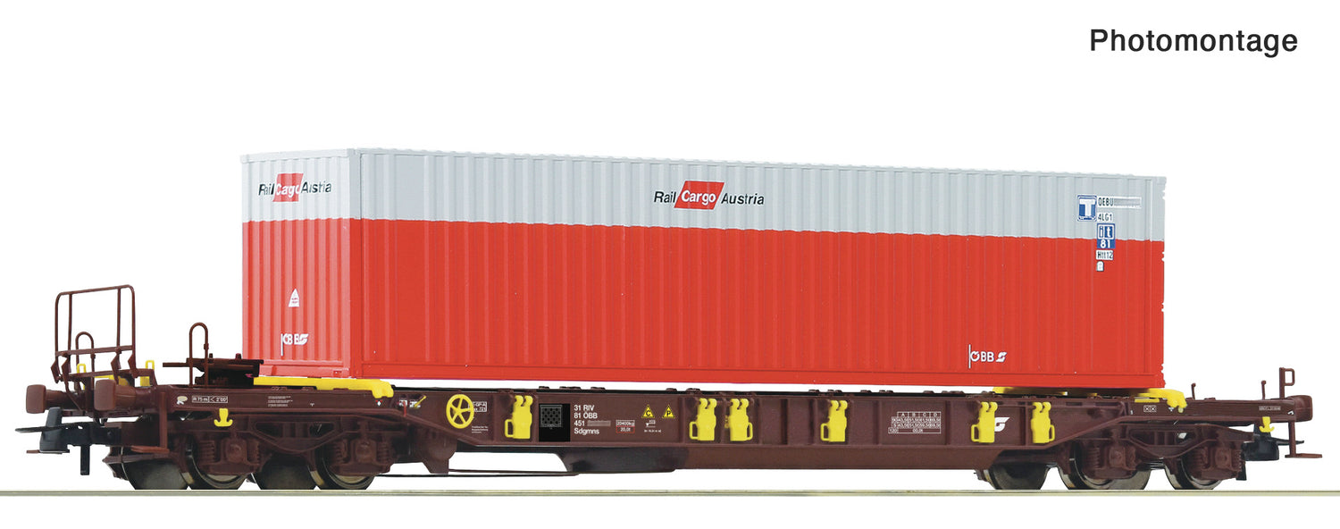 Roco HO 67598 Pocket wagon T3  ÖBB   era V DC 2025 New Item