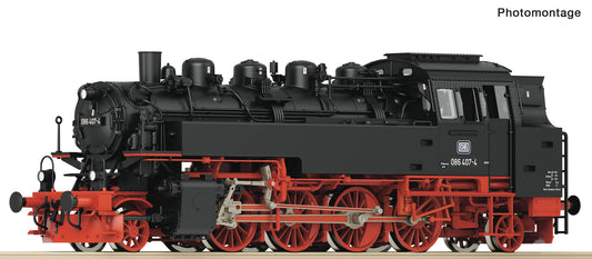 Roco HO 7100019 Steam locomotive 086 407-4 DB era IV DC 2025 New Item