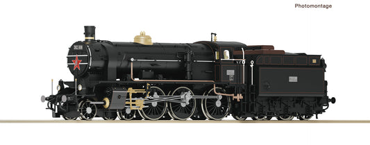 Roco HO 7110025 Steam locomotive 302.608 MAV era 34 DC 2025 New Item