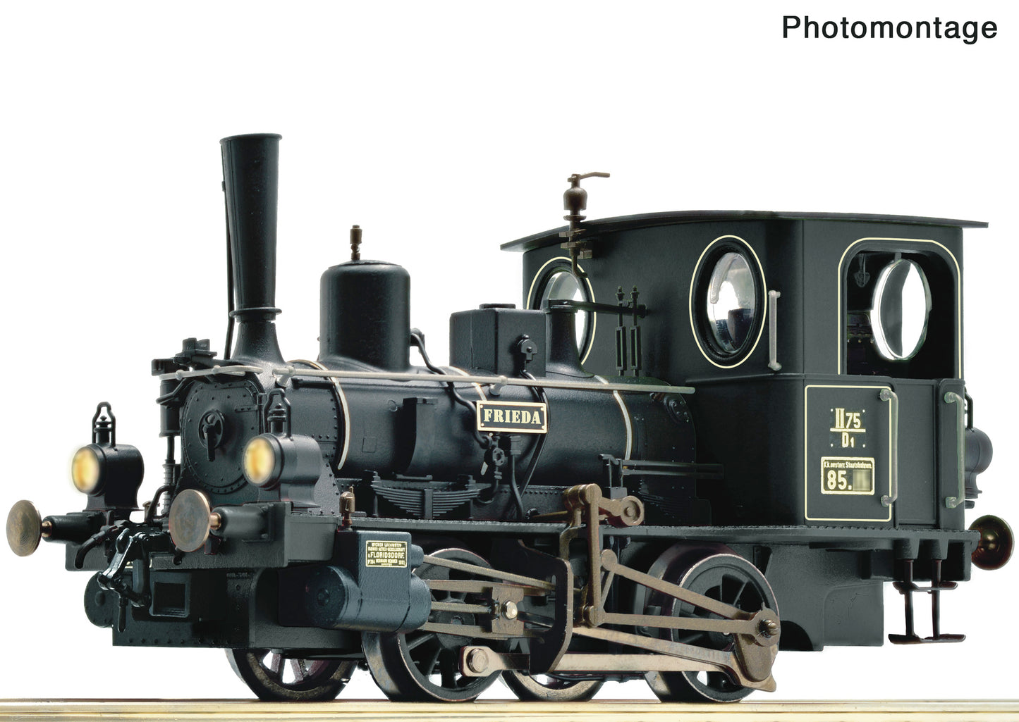 Roco HO 7110048 Steam locomotive Class 85  kkStB   era I DC  Fall 2025 New Item