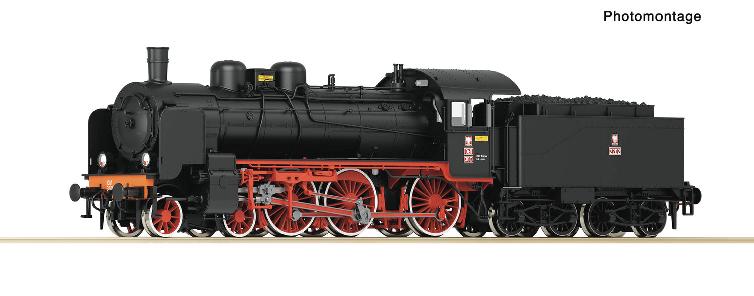 Roco HO 71383 Steam locomotive Ok1-360  PKP   era IV DC 2025 New Item