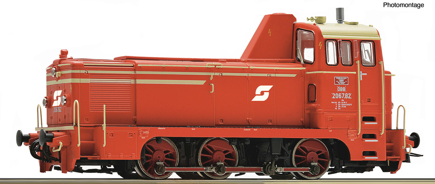 Roco HO 7300064 Diesel locomotive 2067.82  ÖBB   era IV DC 2025 New Item