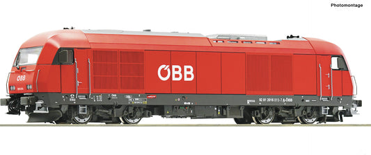 Roco HO 7300087 Diesel locomotive 2016 015-7 ÖBB era VI DC Fall 2025 New Item