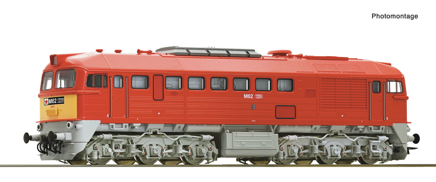 Roco HO 7310057 Diesel locomotive M62 221  MAV   era IV DC 2025 New Item