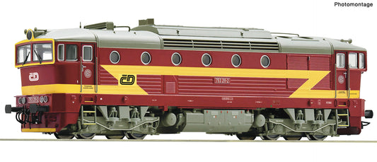Roco HO 7310088 Diesel locomotive 753 211-2  CD   era V DC  Fall 2025 New Item