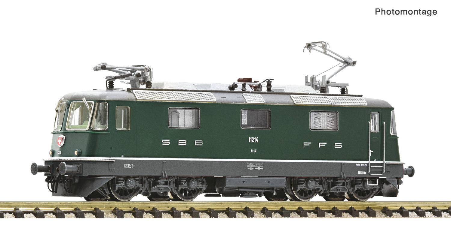 Fleischmann N 732401 Electric locomotive Re 4/4 II 11214  SBB   era IV DC 2025 New Item