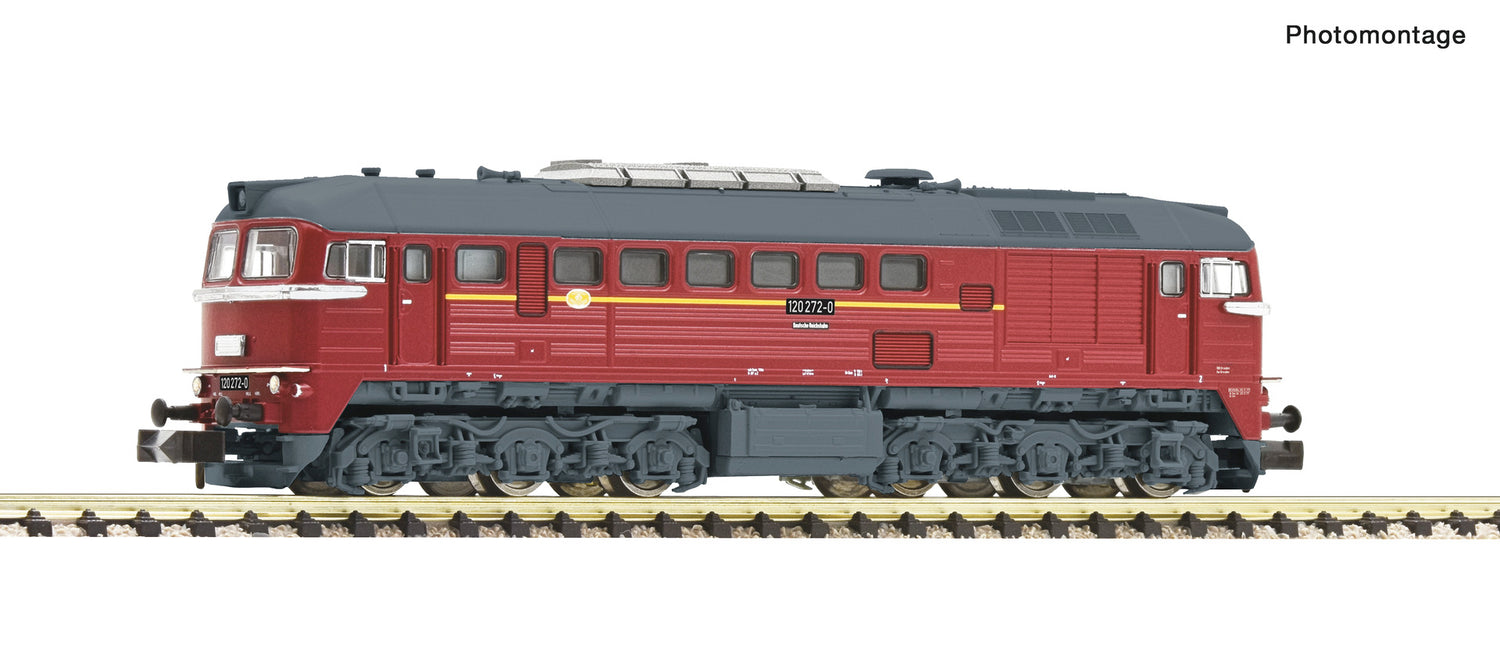 Fleischmann N 7360030 Diesel locomotive 120 272-0  DR   era IV DC 2025 New Item