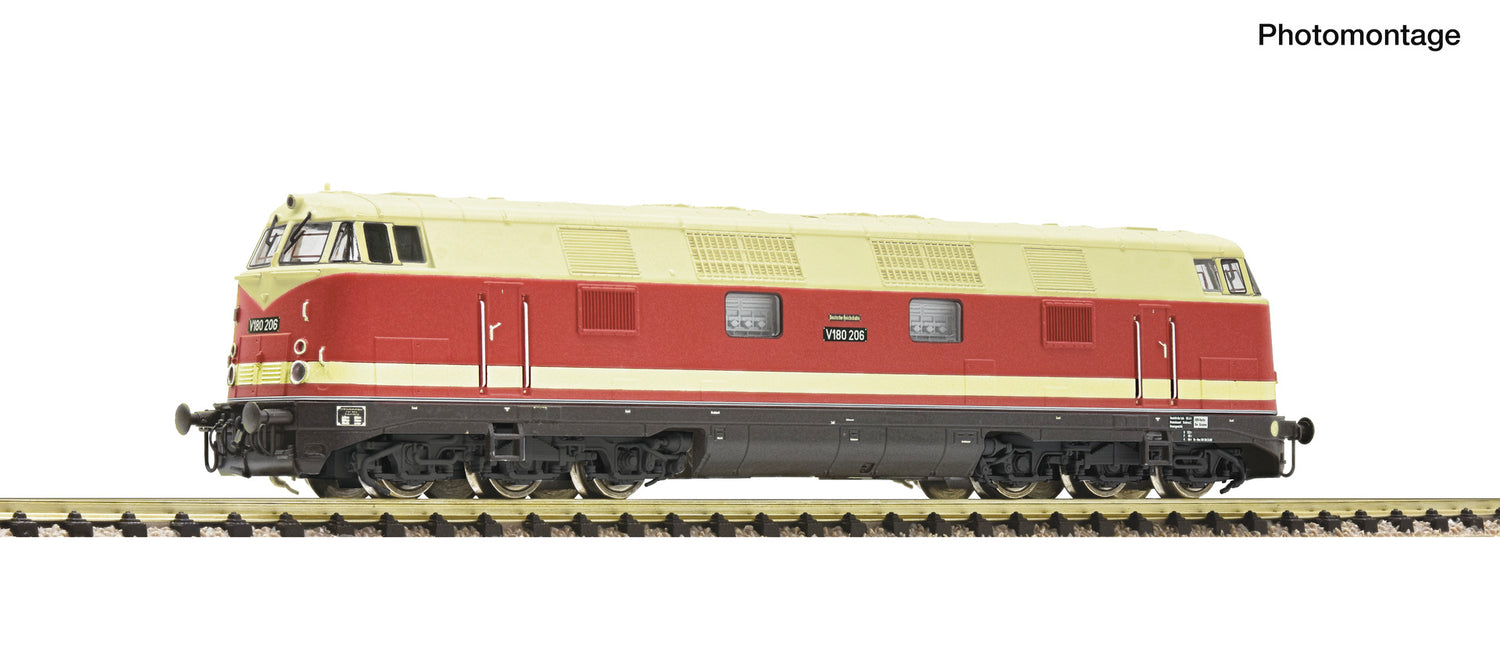 Fleischmann N 7370038 Diesel locomotive V 180 206  DR   era III DC  2026 New Item