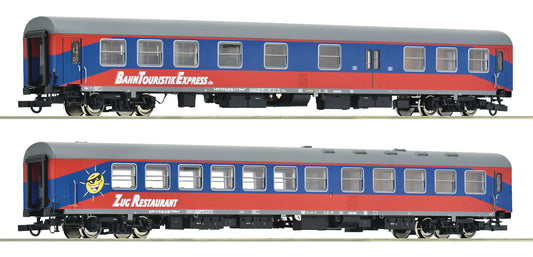 Roco HO 74027 2-piece set: Passenger coaches BTE era VI DC 2025 New Item