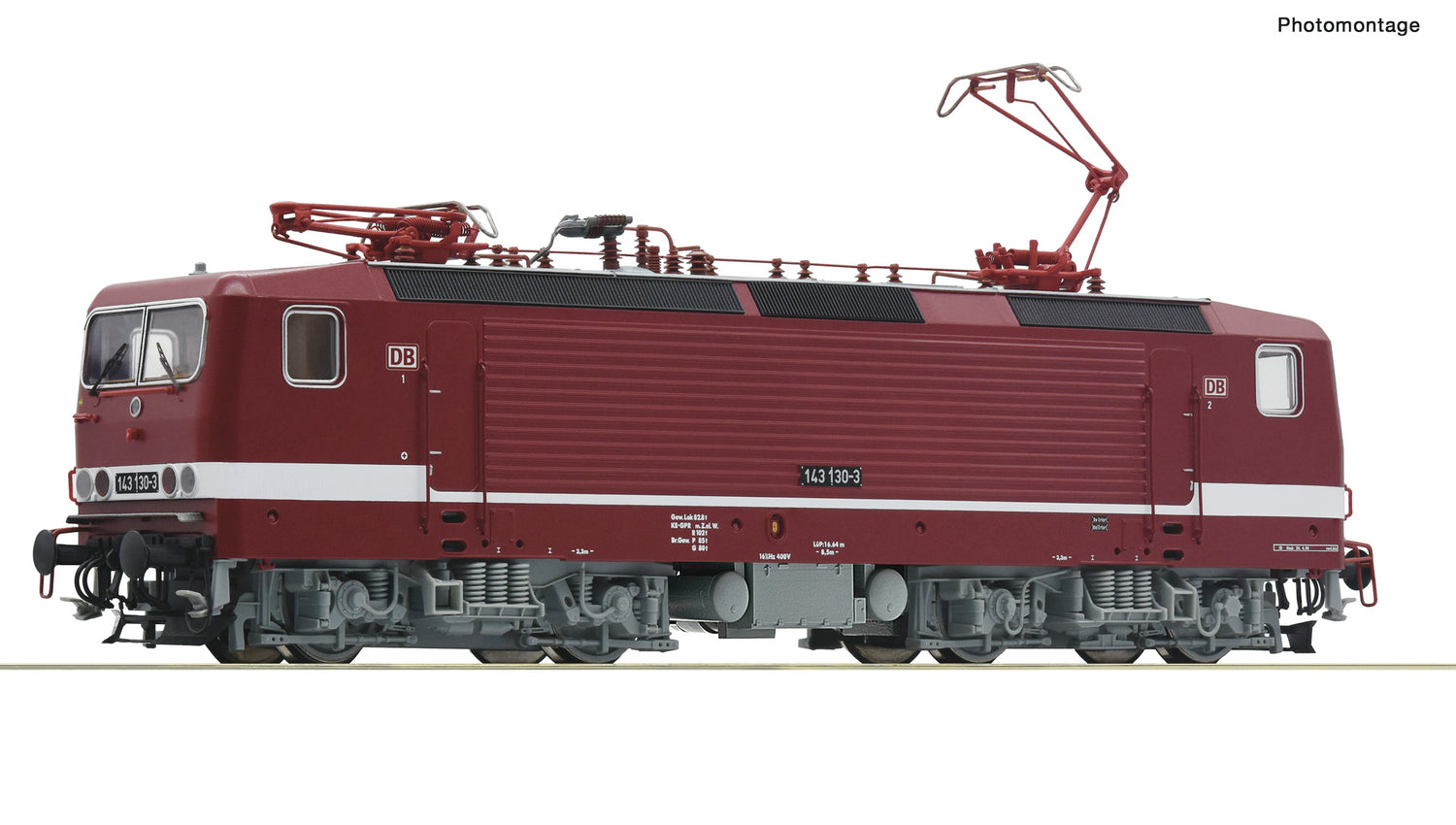 Roco HO 7500066 Electric locomotive 143 130-3   era V DC 2025 New Item