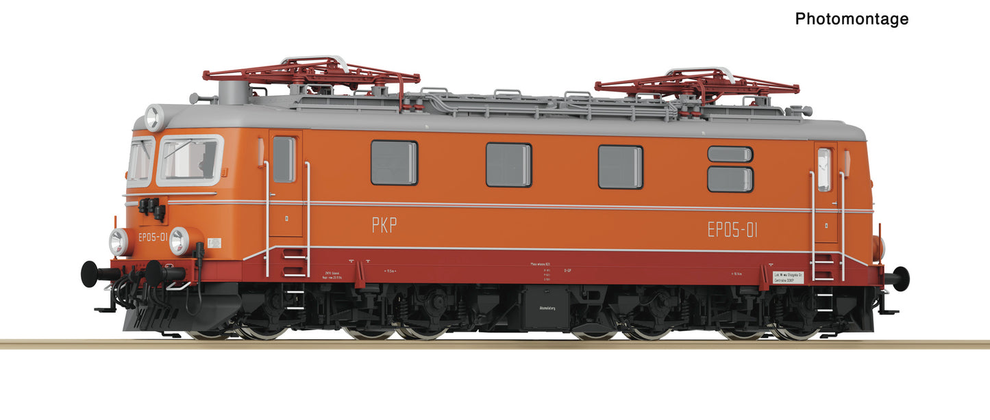 Roco HO 7500083 Electric locomotive EP05-01  PKP   era 45 DC 2025 New Item