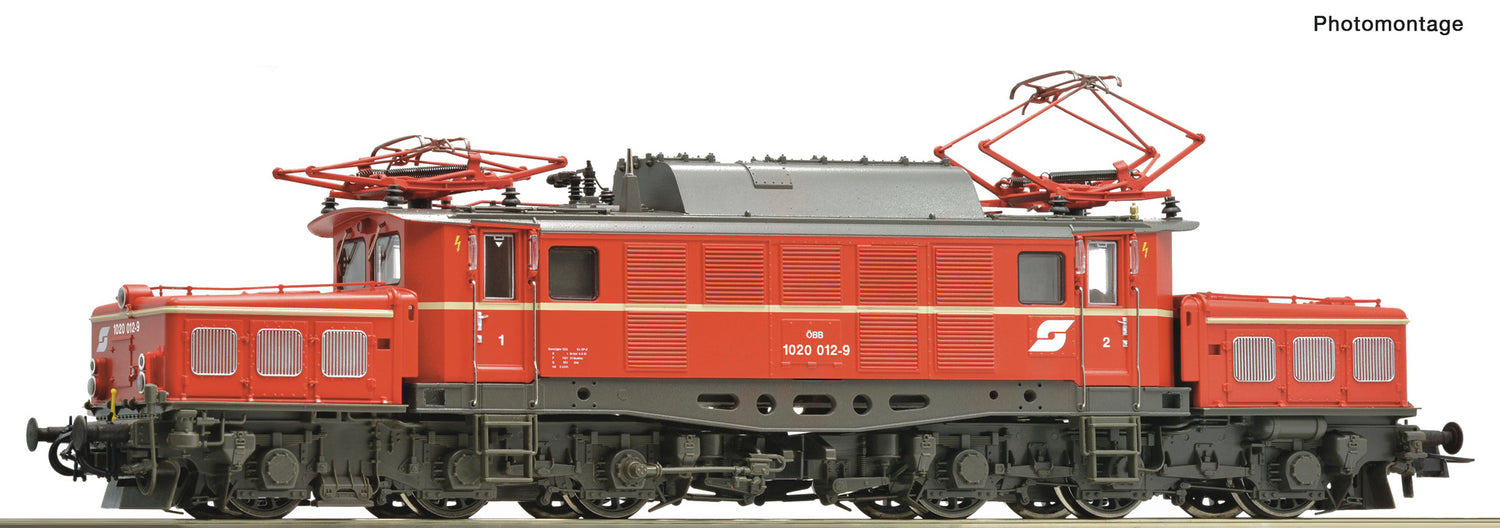 Roco HO 7500125 Electric locomotive 1020 012-9  ÖBB   era IV DC 2025 New Item