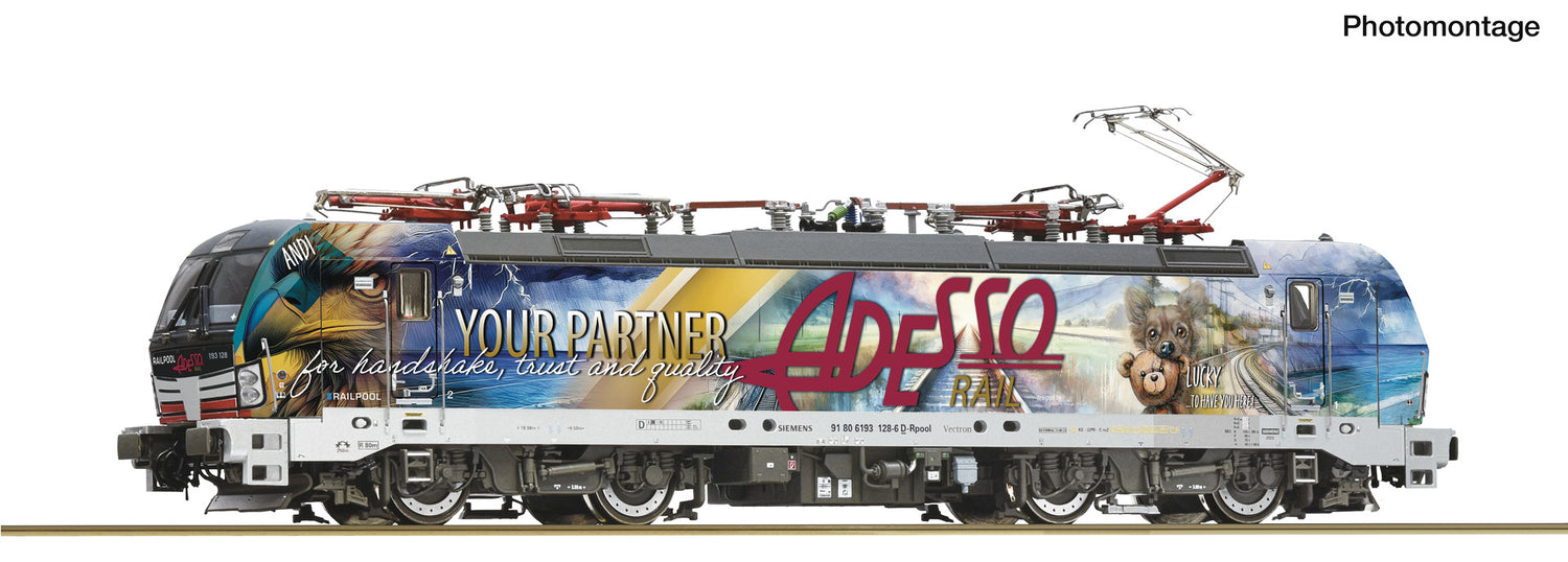 Roco HO 7500194 Electric locomotive 193 128-6   era VI DC  2026 New Item