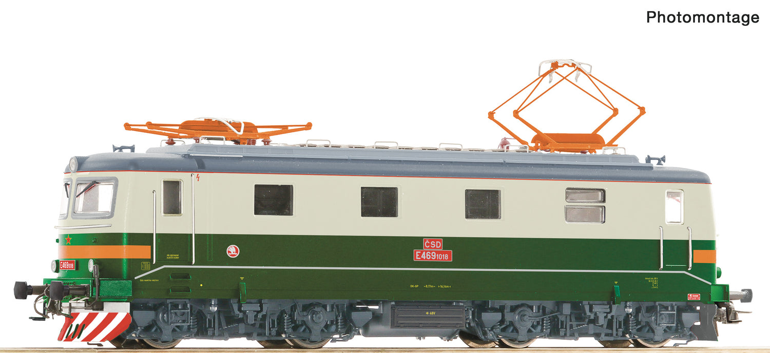 Roco HO 7510181 Electric locomotive E 469.1018  CSD   era IV DC  2026 New Item
