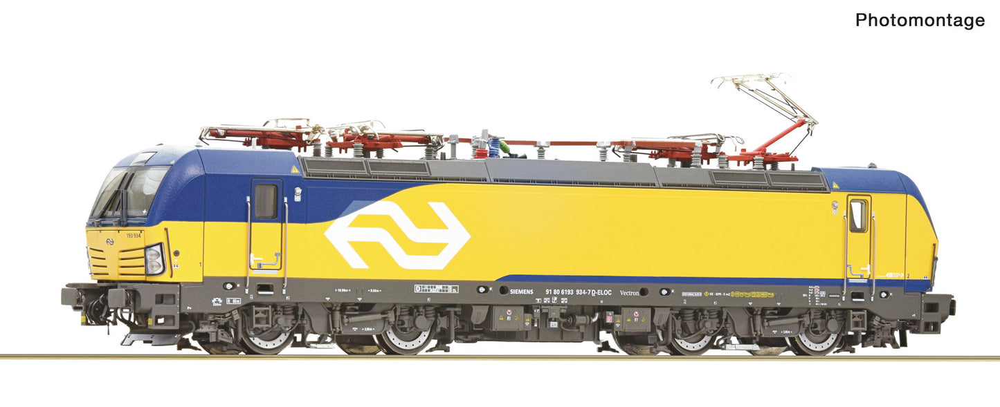 Roco HO 7510192 Electric locomotive 193 934-7  NS   era VI DC  2026 New Item