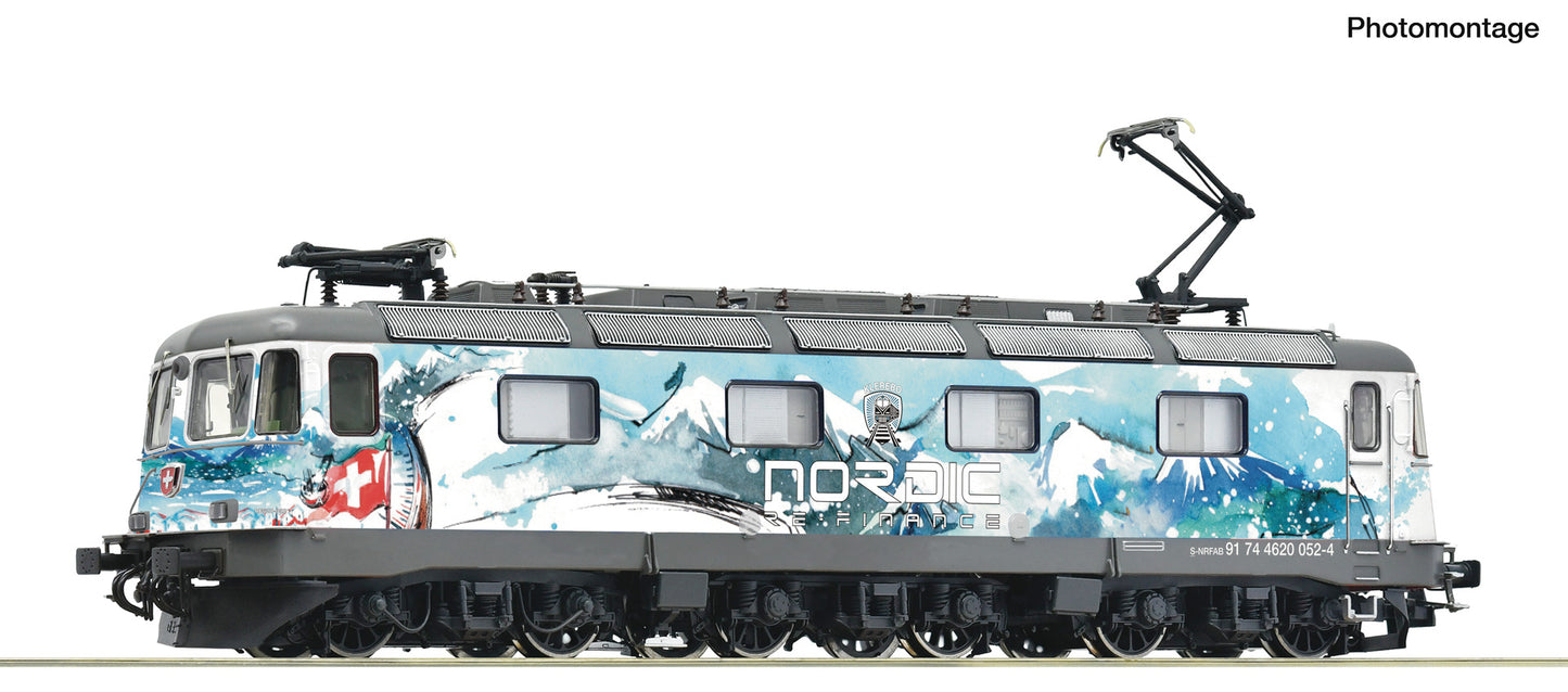 Roco HO 7510211 Electric locomotive 4620 052-4  NRFAB   era VI DC  2026 New Item
