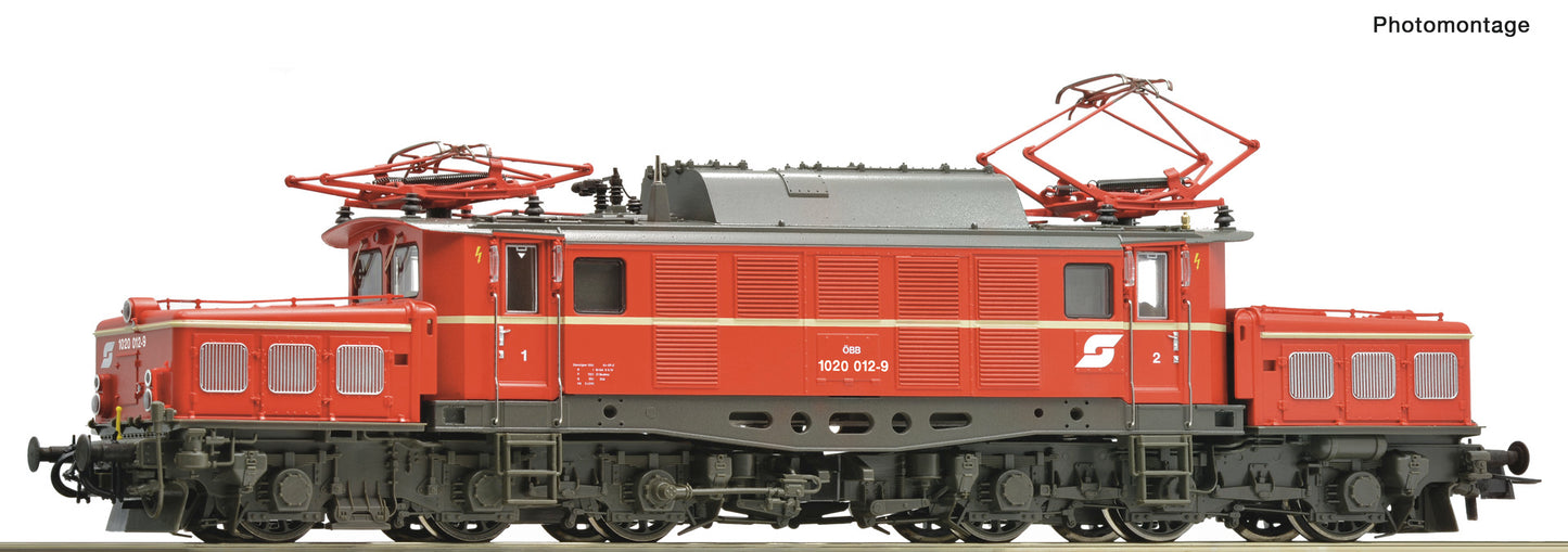 Roco HO 7520125 Electric locomotive 1020 012-9  ÖBB   era IV DC 2025 New Item