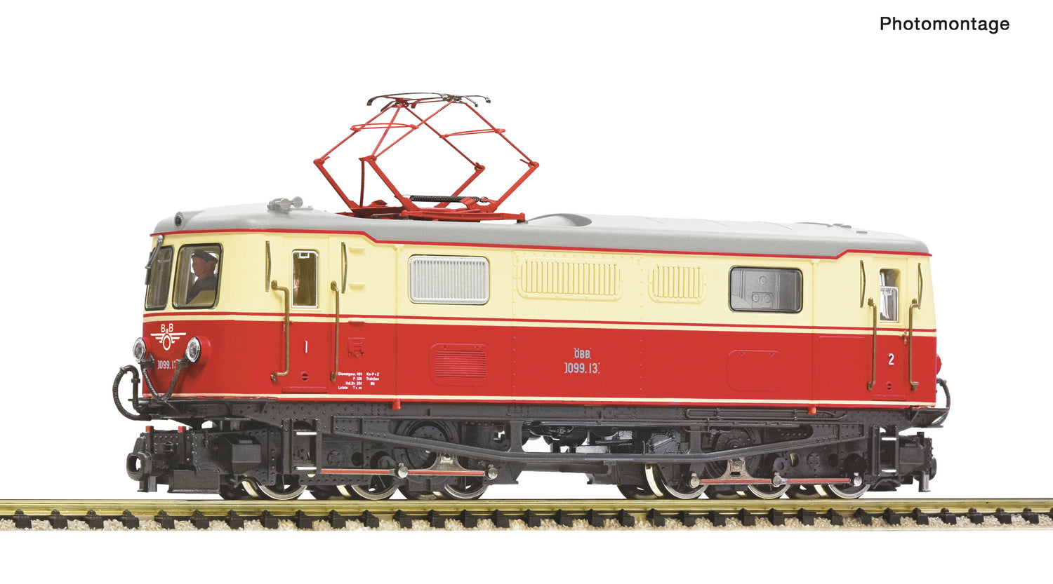 Roco HO 7550008 Electric locomotive 1099.xx  OBB   era III DC  2026 New Item
