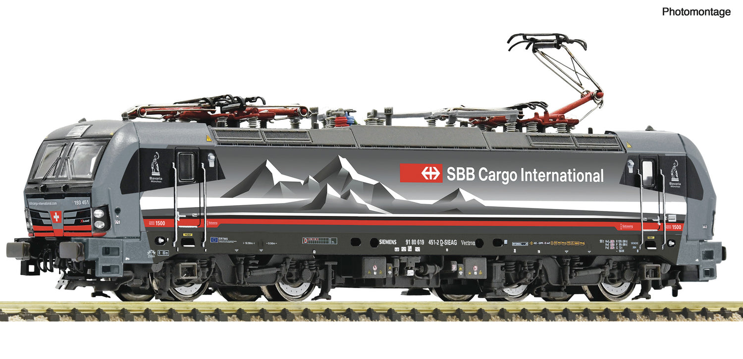 Fleischmann N 7560048 Electric locomotive 193 451-2  SBB Cargo International   era VI DC 2025 New Item