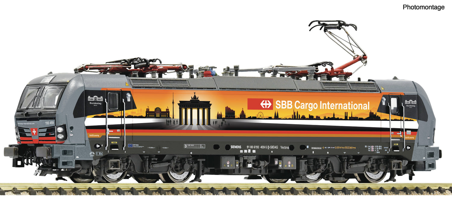 Fleischmann N 7560074 El.loco 193 459-5 SBB Cargo Ger.Pierc.   era VI DC  Fall 2025 New Item