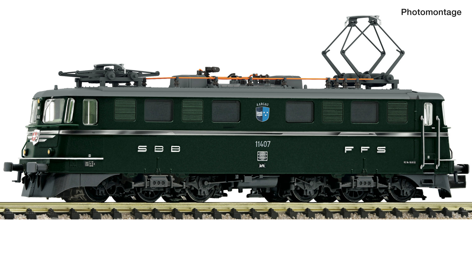 Fleischmann N 7570037 Electric locomotive Ae 6/6 11407  SBB   era V DC  2026 New Item