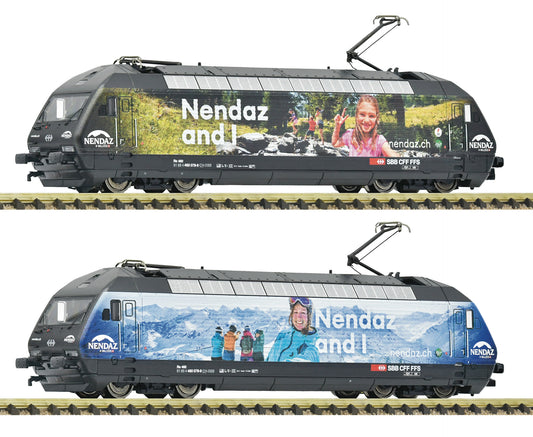 Fleischmann N 7570053 Electric locomotive 460 078-9 'Nendaz' SBB era VI DC 2025 New Item