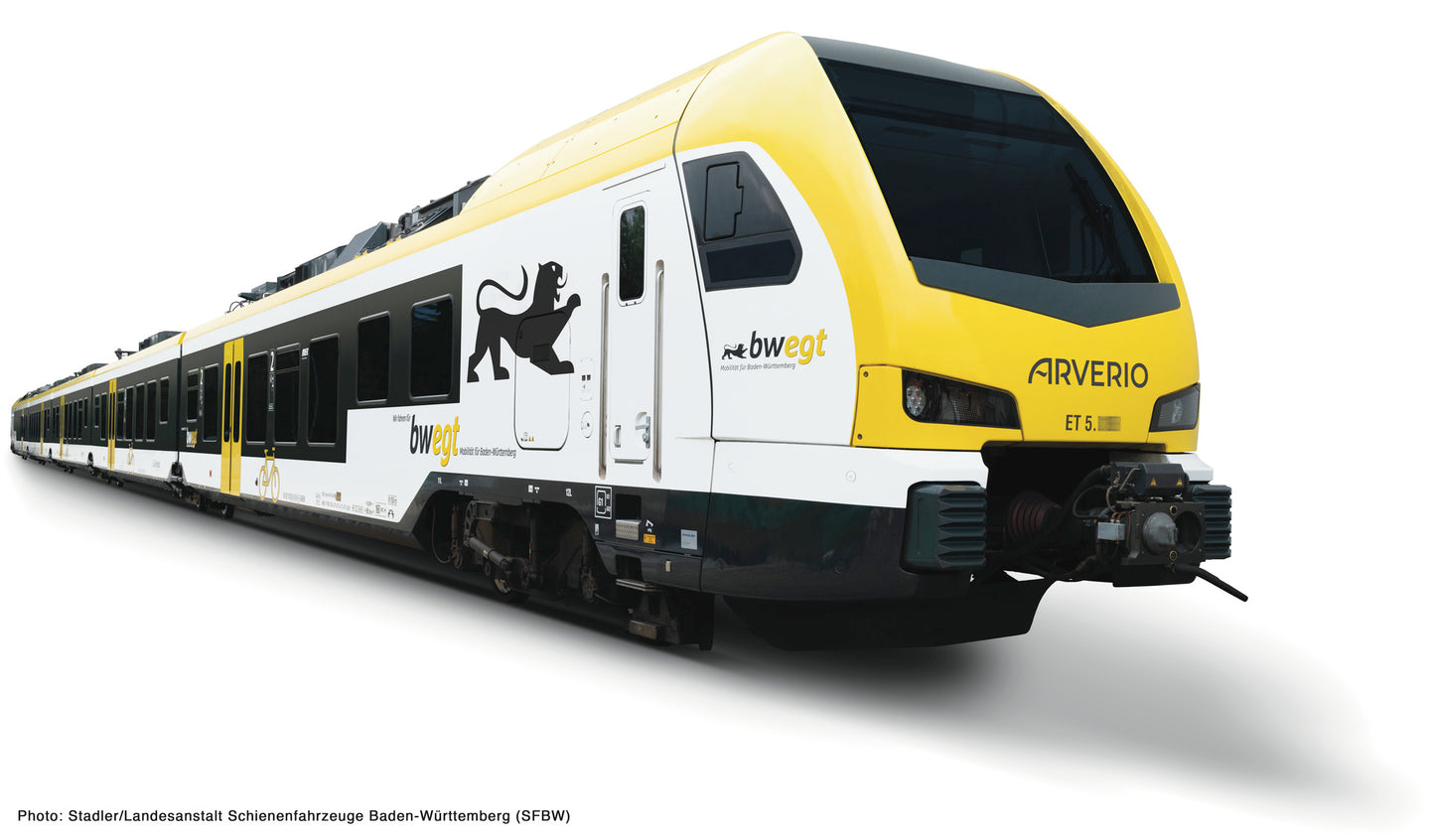 Roco HO 7700033 5 pcs. Set: Electric multiple unit 'FLIRT 3'   era VI DC  2026 New Item