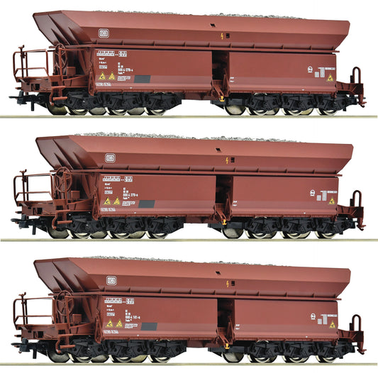 Roco HO 77030 3 pcs. Set 1: Ore Cart era IV DC 2026 New Item