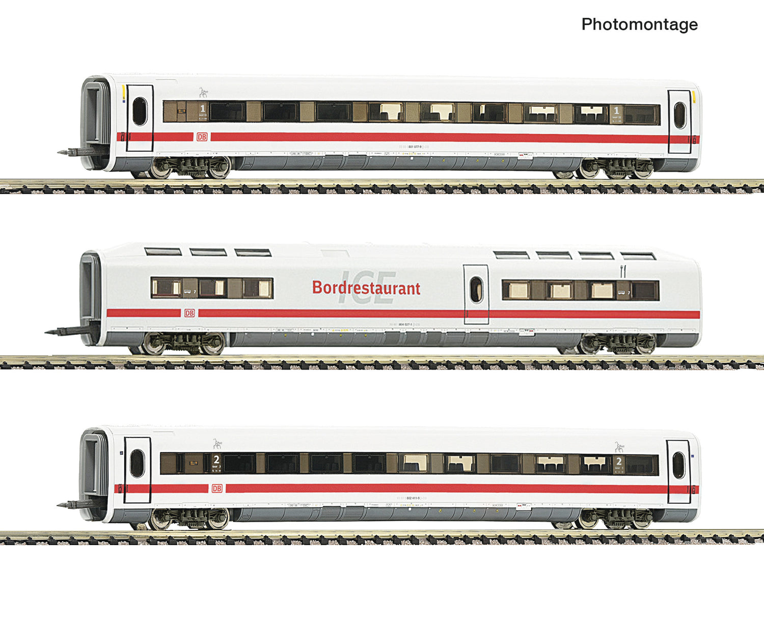 Fleischmann N 7760014 3 pcs. Set: Supplementary car ICE   era VI DC  2026 New Item