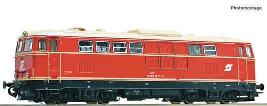 Roco HO 78074 Diesel locomotive 2143.07 AC Sound. era IV AC 2025 New Item