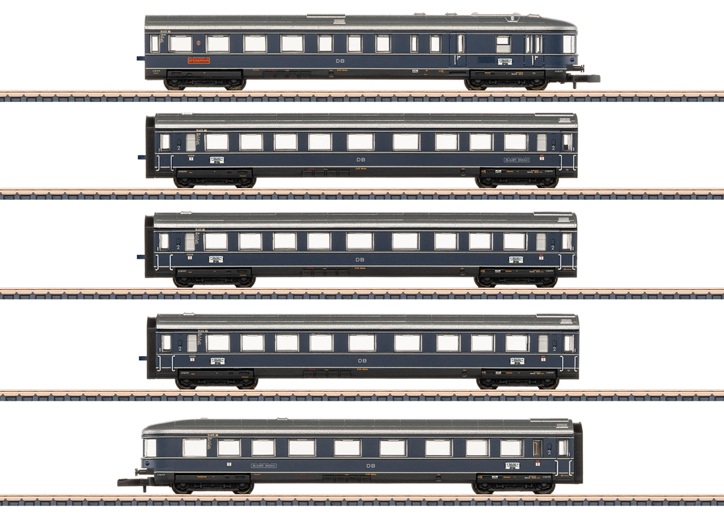 Marklin Z 87615 DB Blue Gentian Car Set  III MHI Q1 2026 New Item